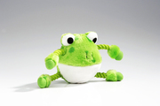 Pet Pro Веселая жаба плюшевый мяч игрушка для собак